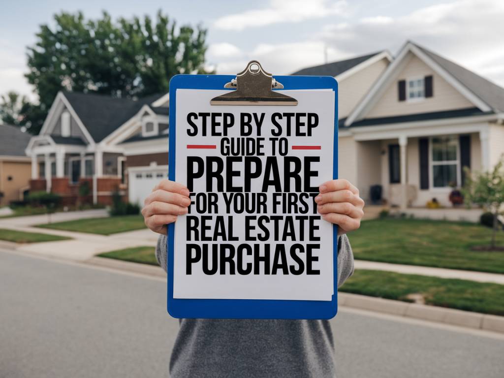 Comment bien préparer un premier achat immobilier étape par étape
